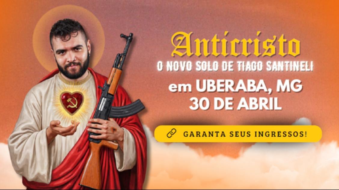 Anticristo com Tiago Santineli | 2026